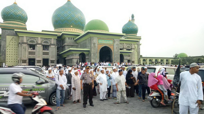 1000 Peserta MUI dan GMMK Riau Gelar Pawai Umat